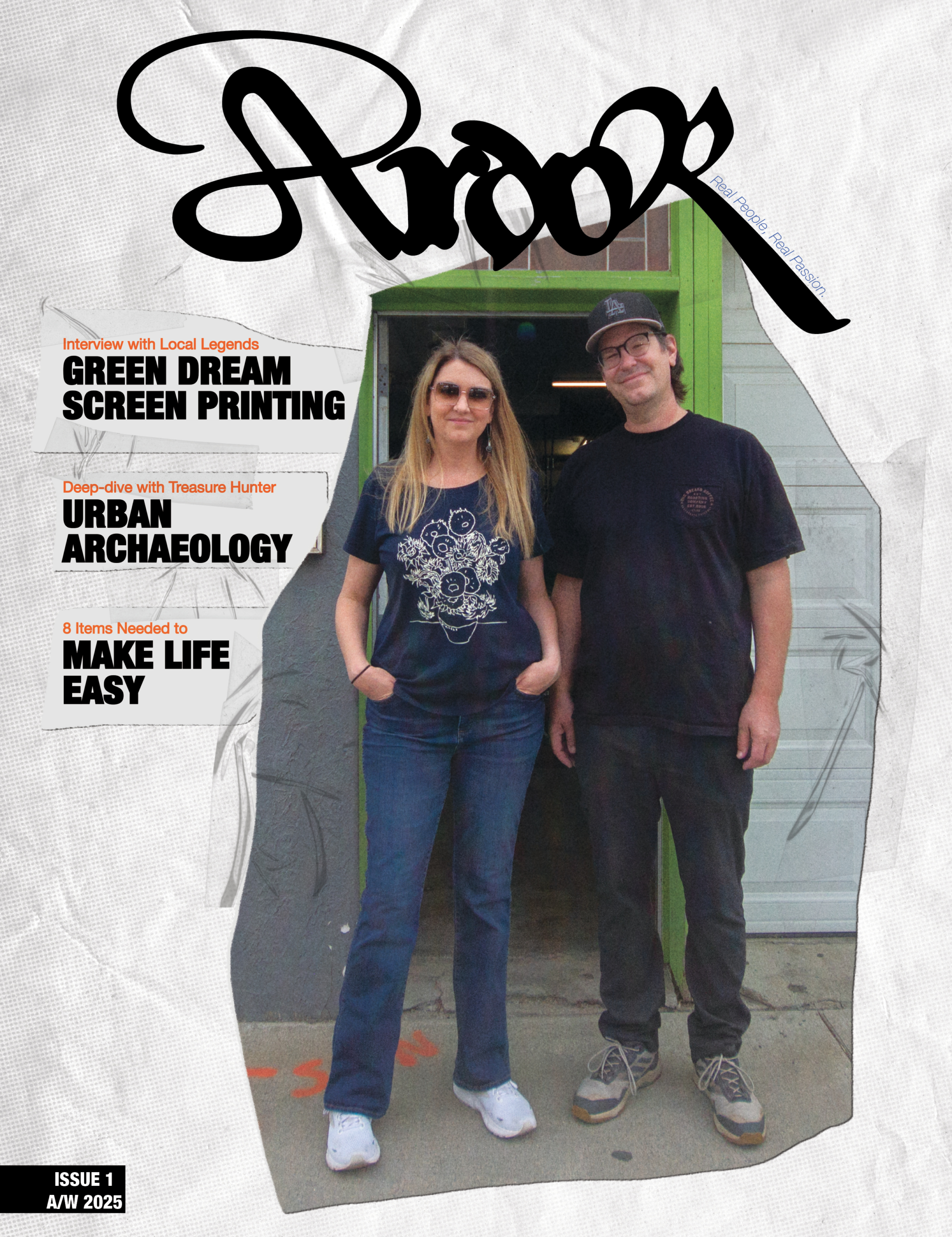 ARDOR MAGAZINE: Green Dream Screen Printing