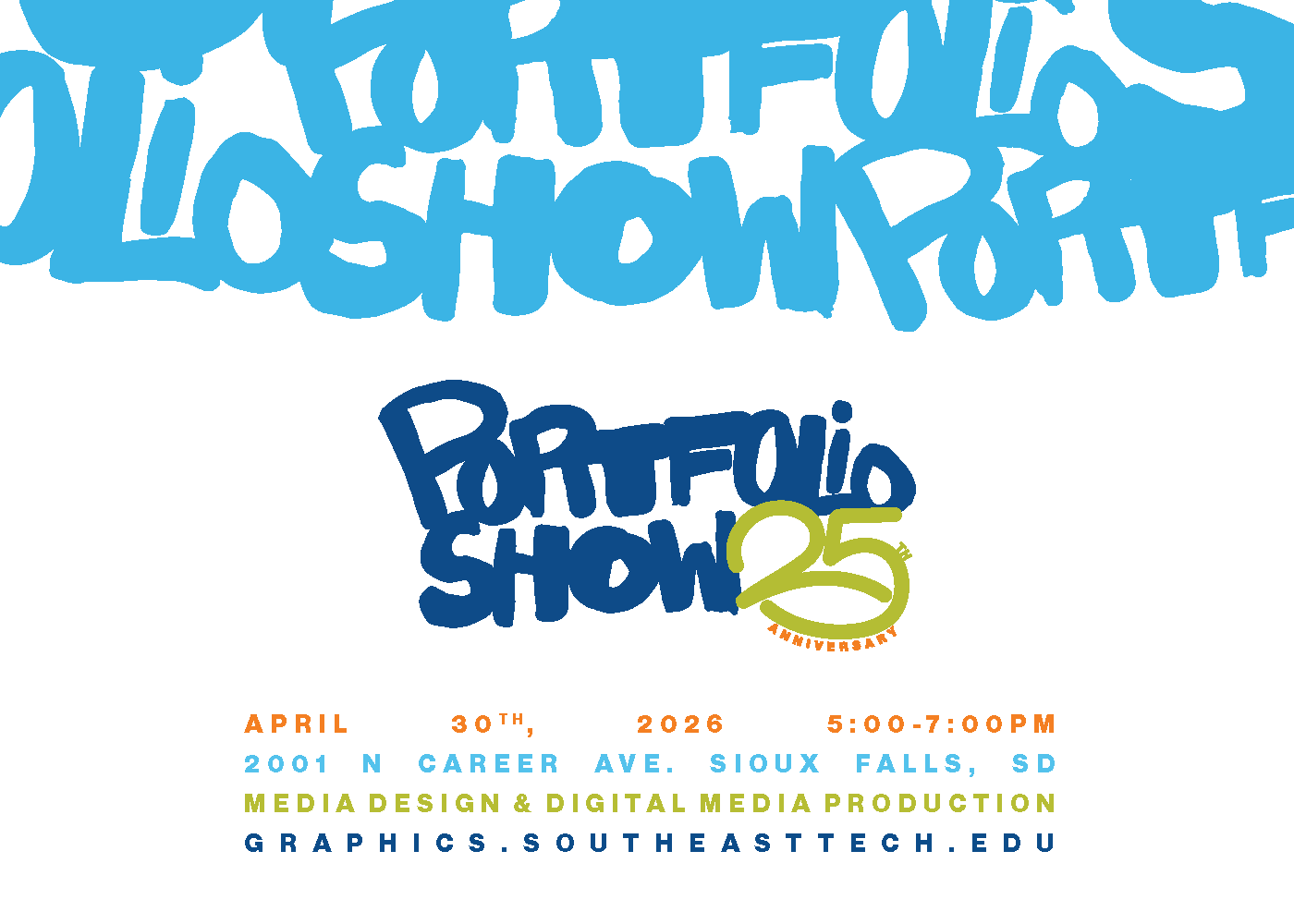 Portfolio Show Campaign: Invite & Envelope