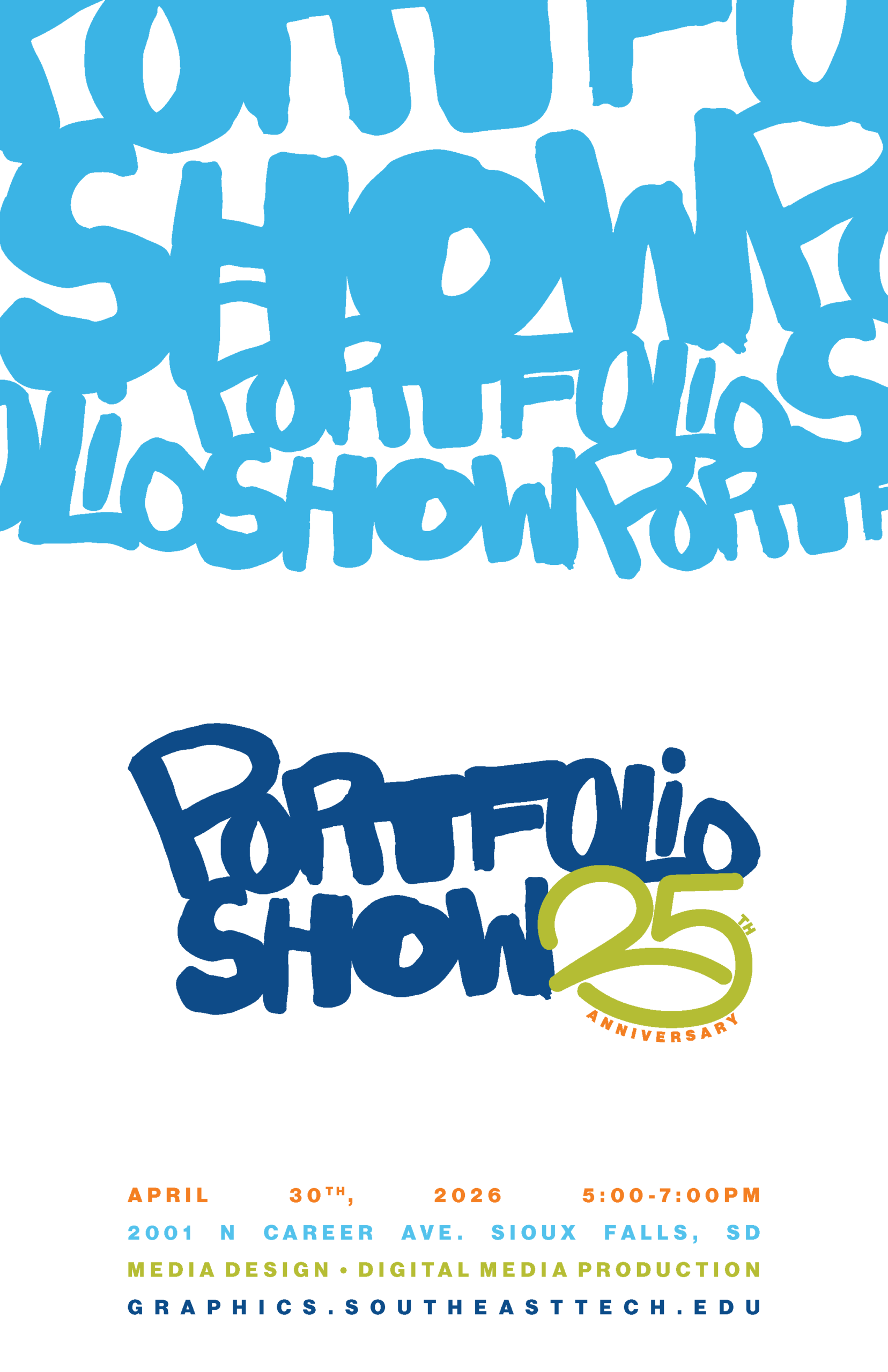 Portfolio Show Campaign: Poster