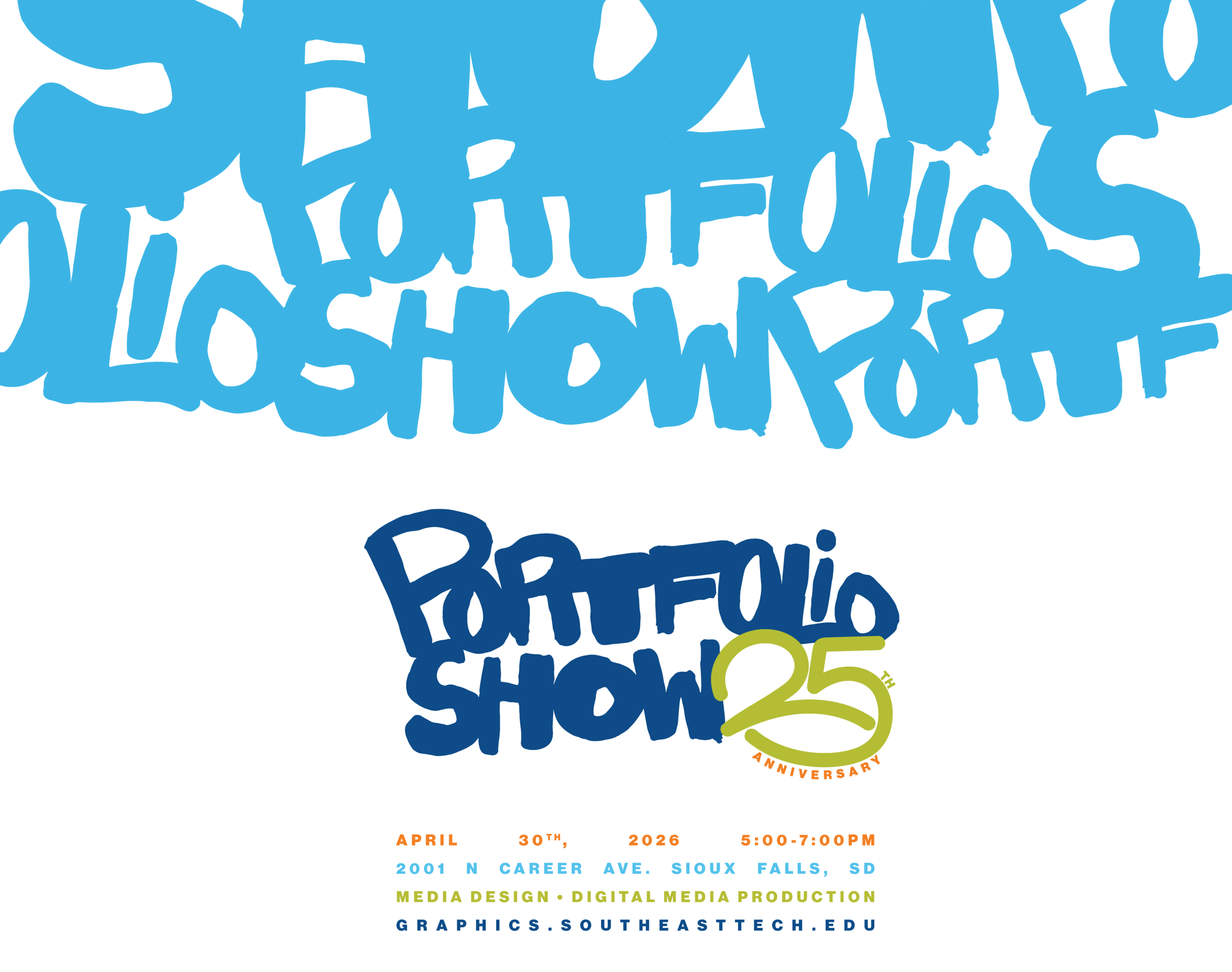 Portfolio Show Campaign: Window Cling